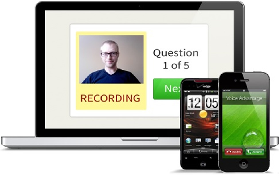 Video interviewing. Assess interviews on your mobile